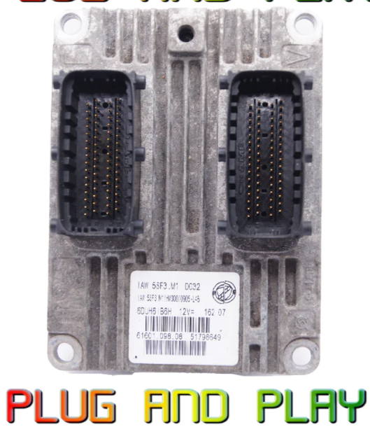 Fiat ECU IAW5SF3.M1 HW300 0905-L48 Plug & Play 51798649.