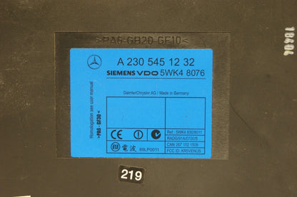 Mercedes  Keyless Module A2305451232