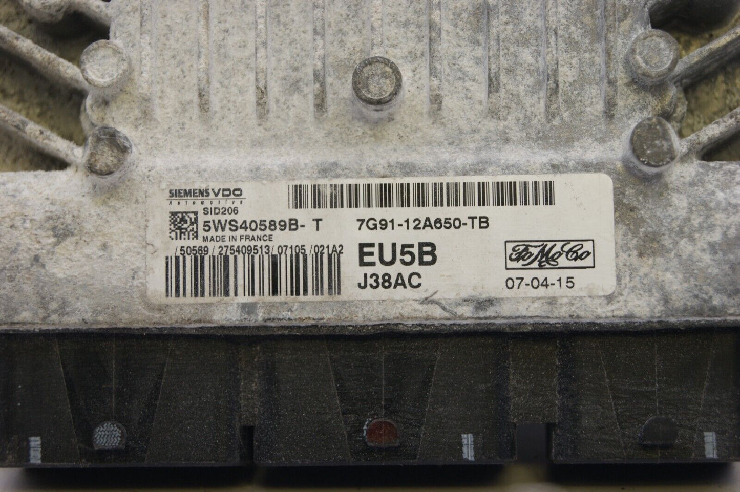 ECU FORD S-MAX 5WS40589B -T   SID 206