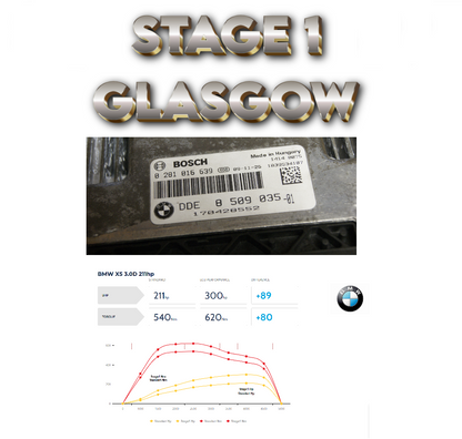 SERVICE ECU 0281016639 8509035 BMW X6 X5 .Stage 1