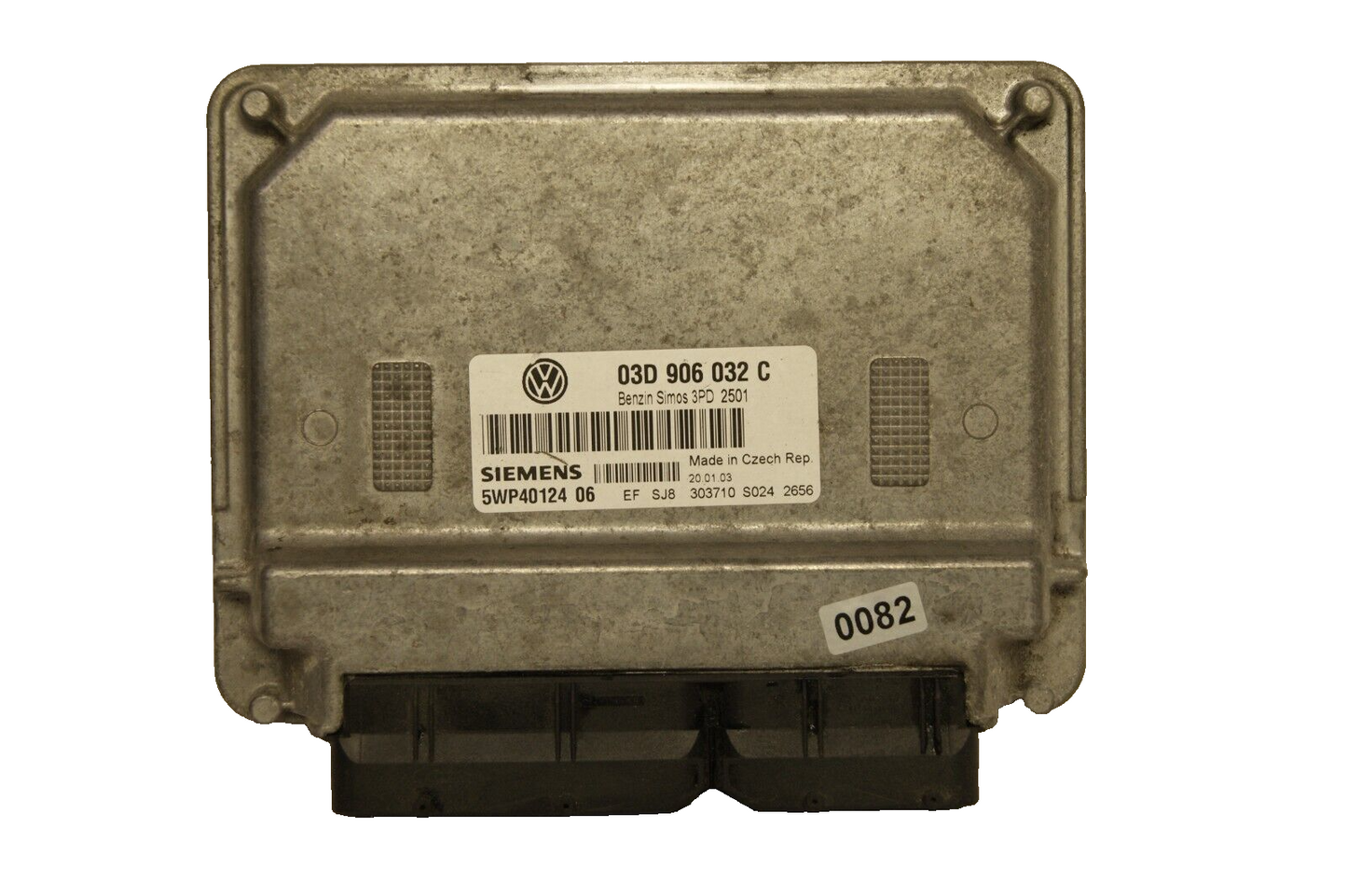 03D906032C   ECU Audi VW Skoda Seat   IMMO OFF PLUG & PLAY.