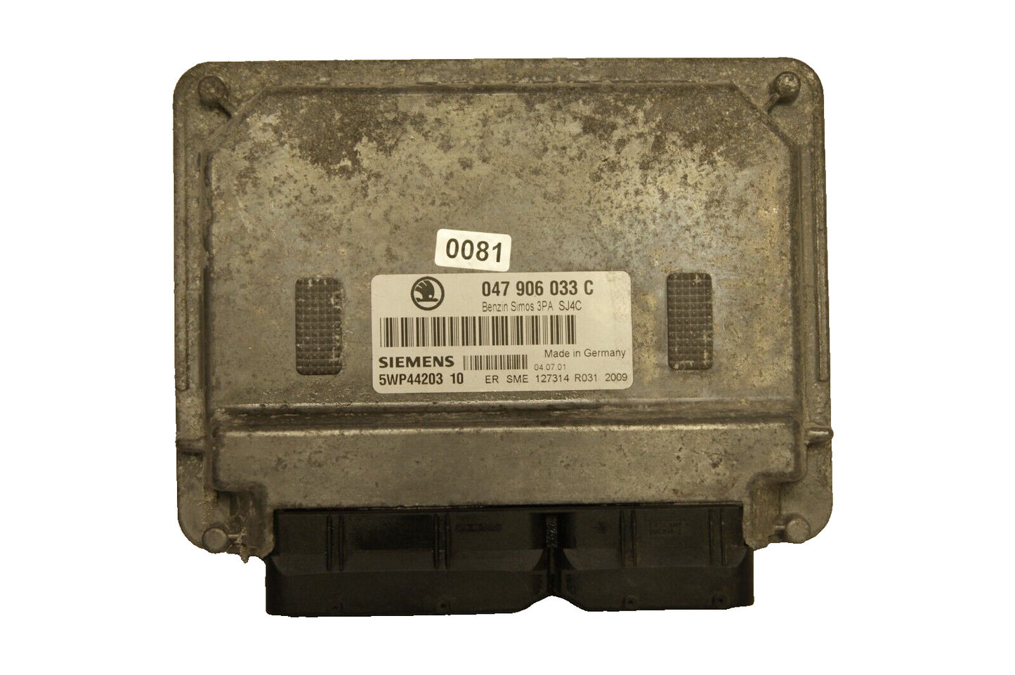 047906033C  SIMOS 3PA   ECU Audi VW Skoda Seat   IMMO OFF PLUG & PLAY.