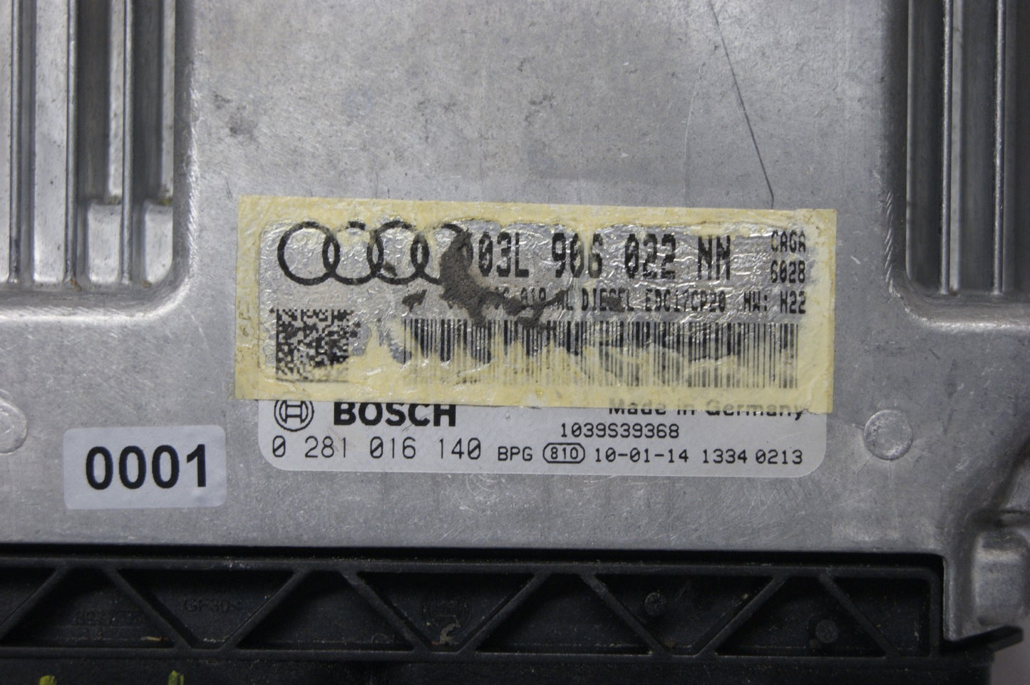 AUDI A5 2.0TDI  ECU  03L906022NN 0281016140 PLUG & PLAY  CLONING