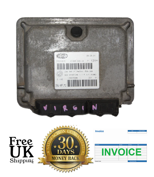 Fiat Seicento Sporting 1.1 ECU 73501878 IAW4.M1 Plug & Play