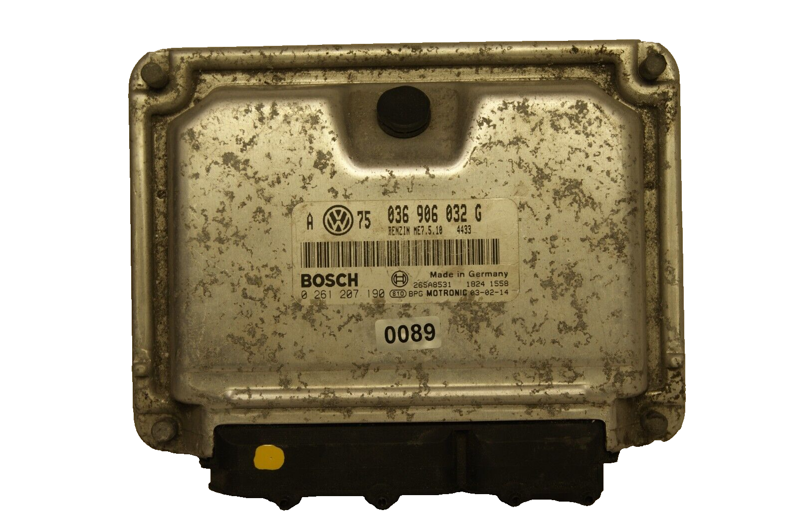 ME7.5.10 VW AUDI ECU 036906032G / 0261207190   IMMO OFF PLUG & PLAY. - Glasgow Car Parts Store 