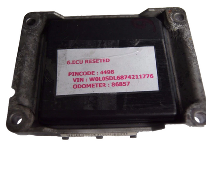 VAUXHALL OPEL CORSA D Z14XEP ECU 0261208941 / 55557934 AY. RESET + PIN