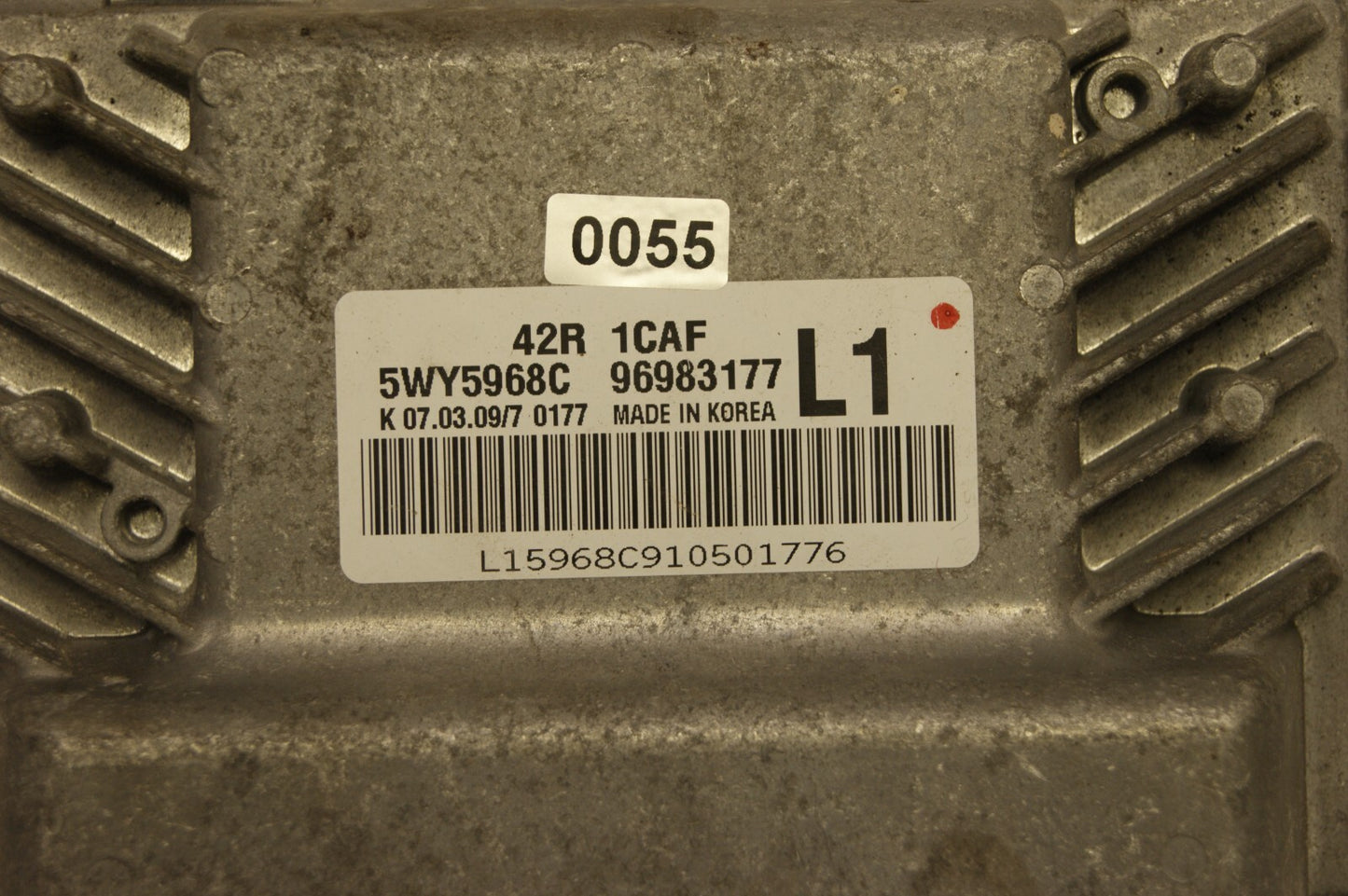 CHEVROLET AVEO 5WY5968C 96983177  PLUG AND PLAY CLONING BY POST