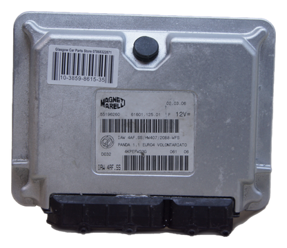  ECU PLUG & PLAY 55196260 Fiat Panda 1.1 ECU IAW 4AF.SS  IAW4AFSS/HW407/20BB-WFS