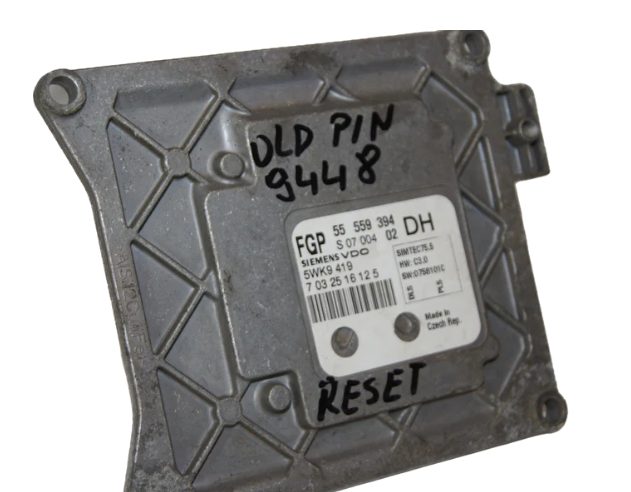 VAUXHALL OPEL ASTRA H ECU 55559394 DH 1.6 Z16XER .RESET