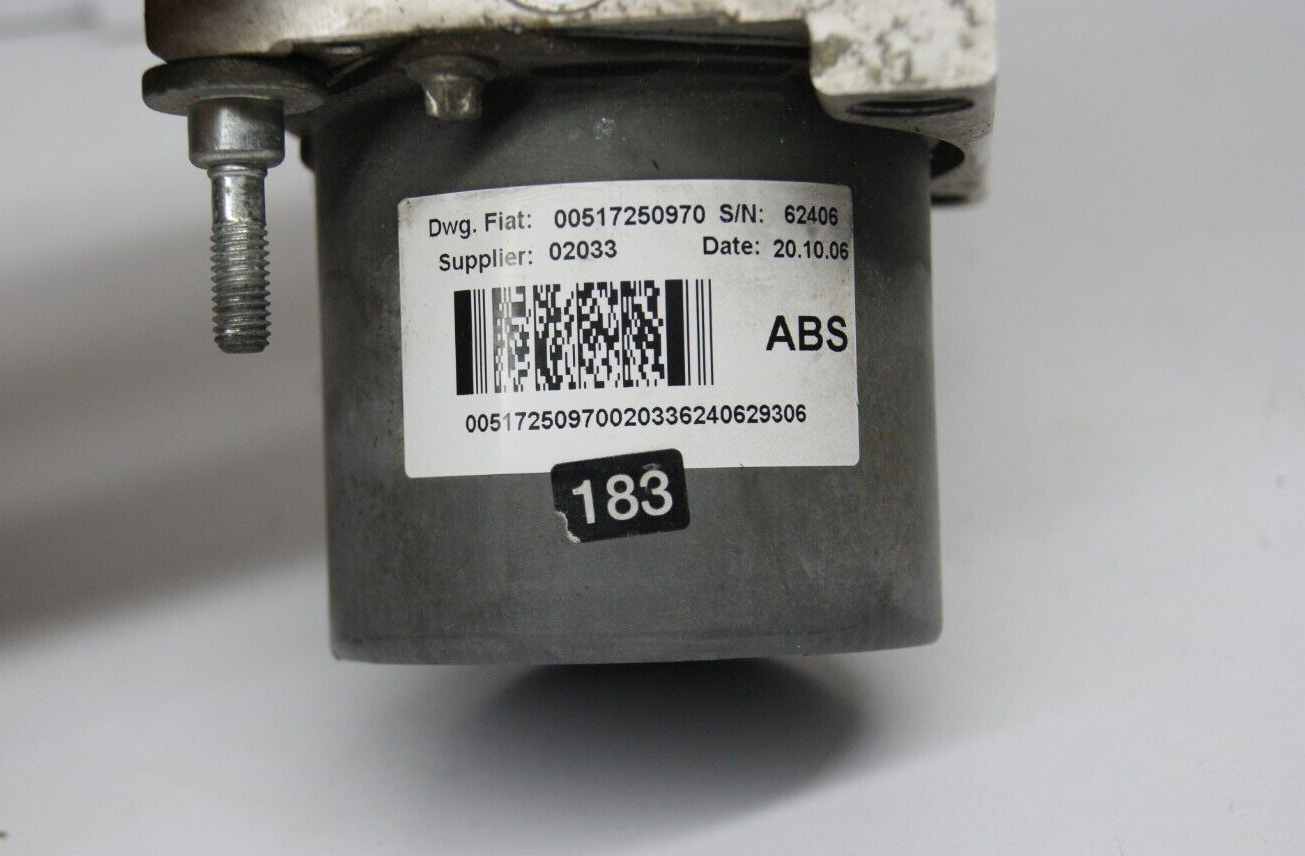 FIAT DUCATO,  PEUGEOT BOXER , CITROEN RELAY 0265231617 ABS UNIT PUMP.GLASGOW. - Glasgow Car Parts Store 