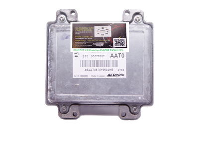 Vauxhall Corsa Engine ECU E83 55577837 AAT0 PLUG AND PLAY