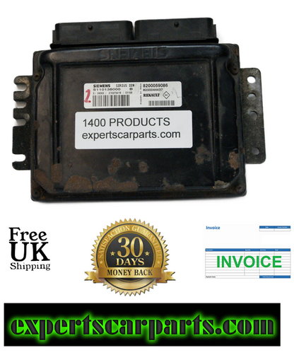 RENAULT CLIO 1.4 16V ENGINE CONTROL UNIT ECU 8200059086