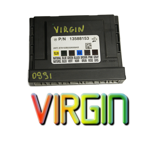 VAUXHALL ASTRA J BODY BCM CONTROL MODULE ECU 13588153 (VIRGIN BCM)