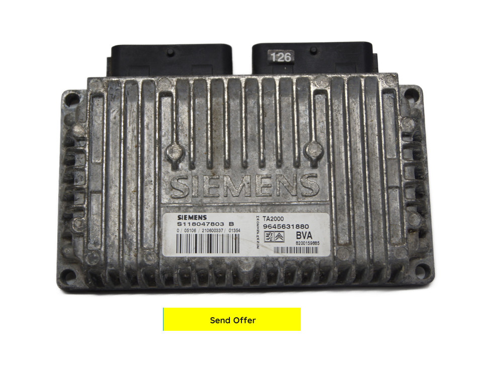 PEUGEOT CITROEN DIESEL AUTO GEARBOX ECU 9645631880 S118047803B