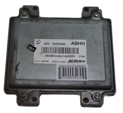 ECU VAUXHALL 55590540 ABHH PLUG AND PLAY.