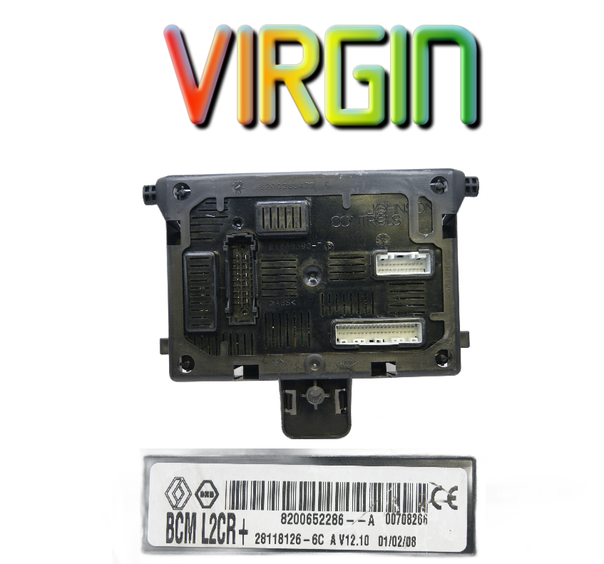 Renault Clio /Modus BCM  8200652286-A 2811826 . Virgin BCM