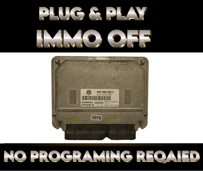 03D906033F  ECU Audi VW Skoda Seat   IMMO OFF PLUG & PLAY.