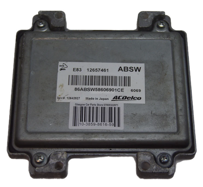 ECU VAUXHALL E83 12657461 ABSW PLUG AND PLAY.