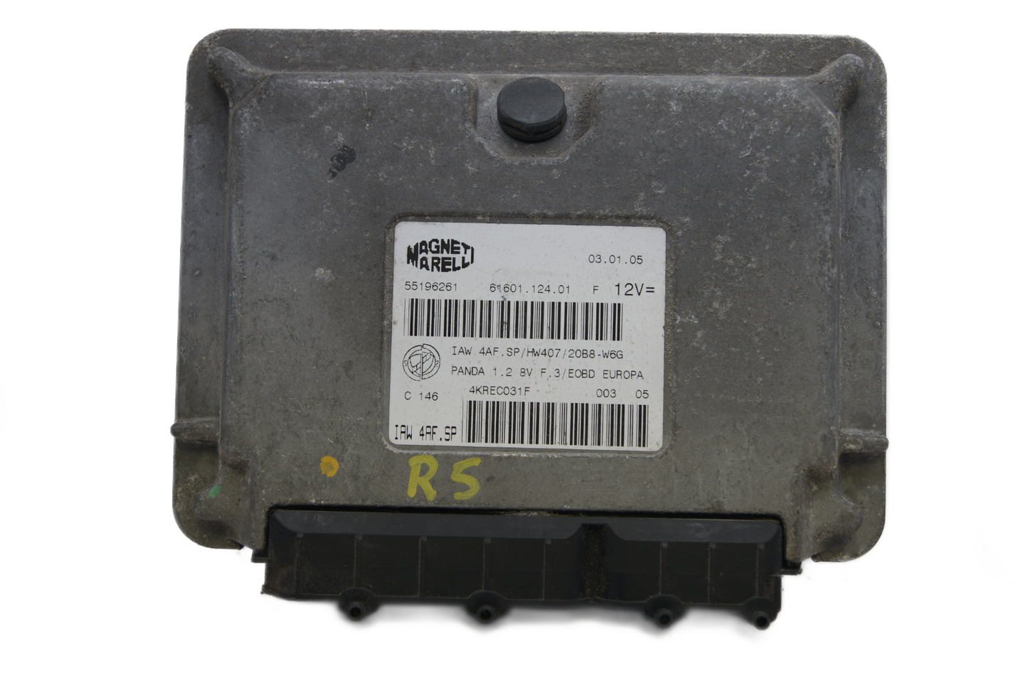 FIAT PANDA 1.2 8V ECU PLUG &PLAY 55196261  SELF -CODING.