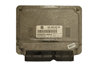 03E906033AB 3PG   ECU Audi VW Skoda Seat   IMMO OFF PLUG & PLAY.