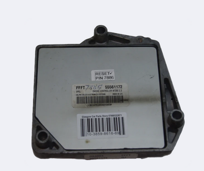 ECU VAUXHALL MT35E 2.3 FFFT 55561172 RESET AND PIN.