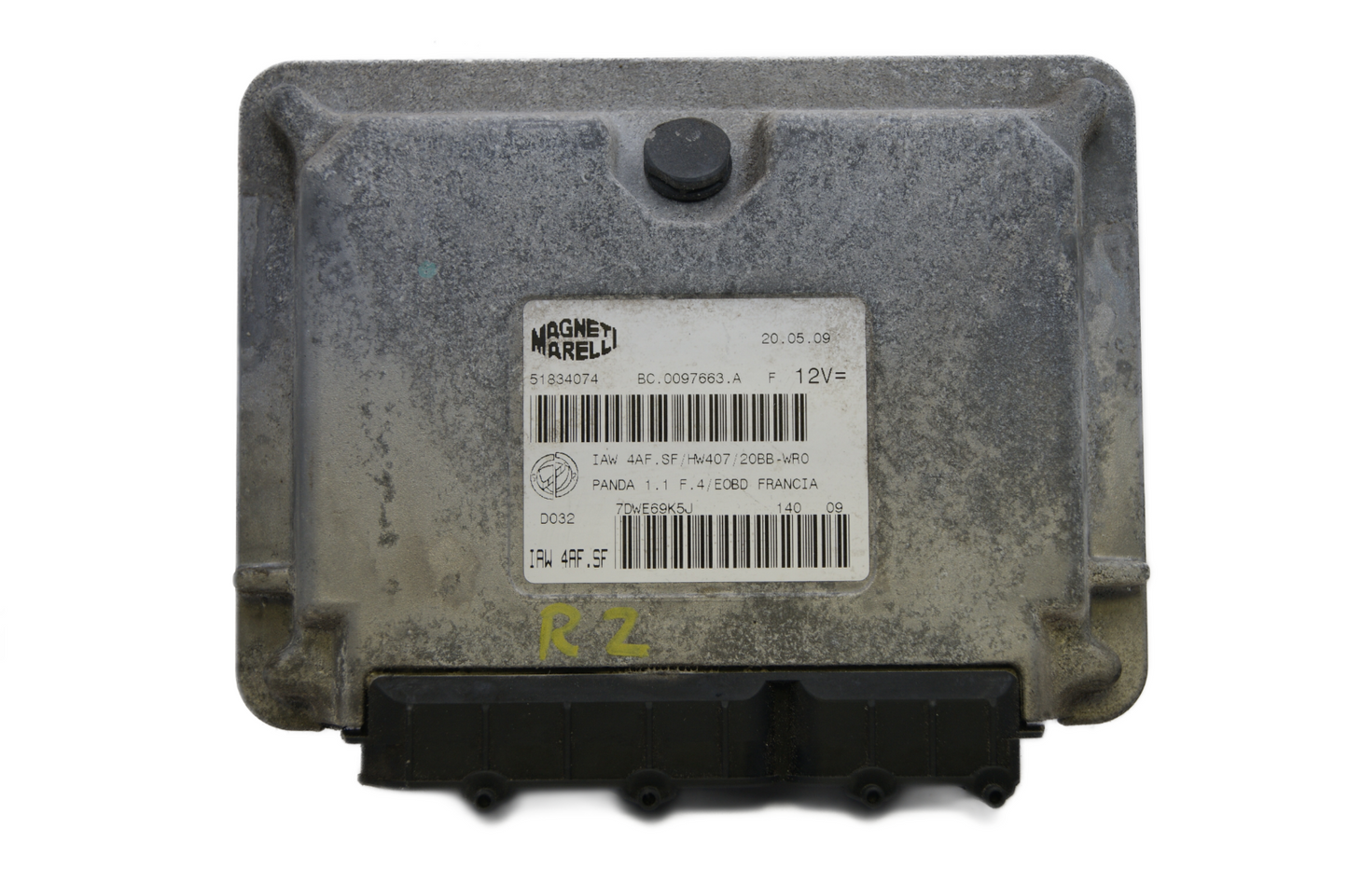 ECU FIAT PANDA 51834074  PLUG AND PLAY SELFCODING.