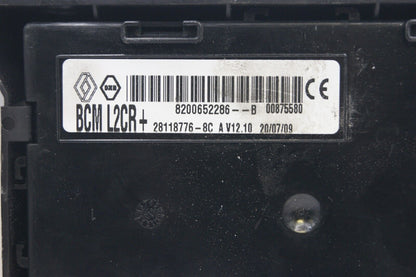 Renault Clio /Modus BCM  8200652286-B  28118776 . Virgin BCM