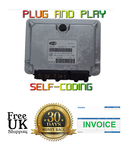 Fiat Seicento 1.1 ECU 73501877 IAW4AF.M7/HW204/1808-07b Plug & Play