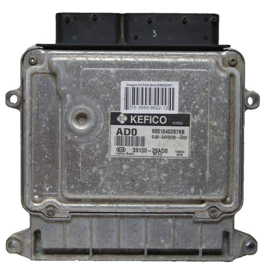 ECU  KIA / HYUNDAI 39130 26AD0 9001040267KB  PLUG AND PLAY (CLONING).