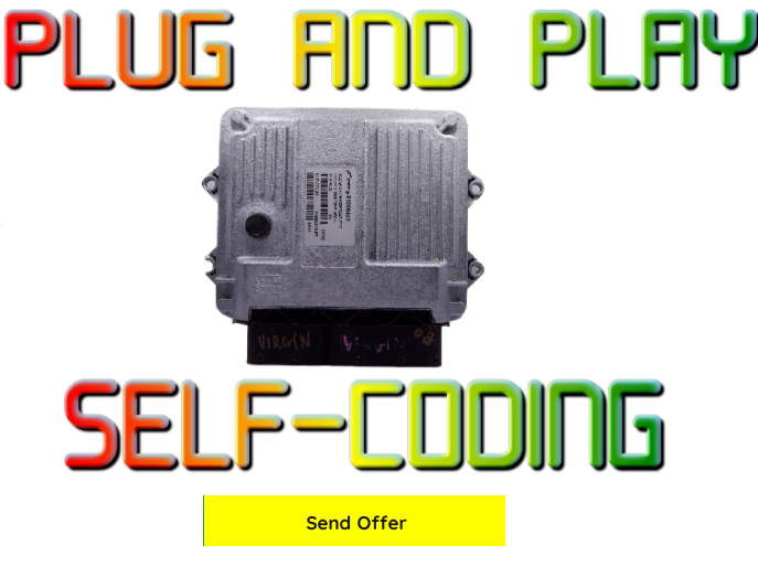 ECU FIAT GRANDE PUNTO 51806498 MJD 6F3.P7 HW03P PLUG AND PLAY SELF-CODING.