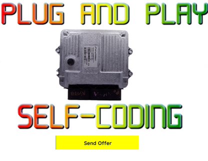 ECU FIAT GRANDE PUNTO 51806498 MJD 6F3.P7 HW03P PLUG AND PLAY SELF-CODING.