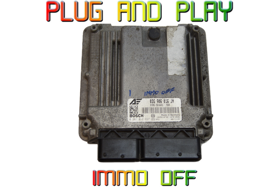 SEAT VW ECU 0281012697 03G906016JN PLUG & PLAY IMMO OFF