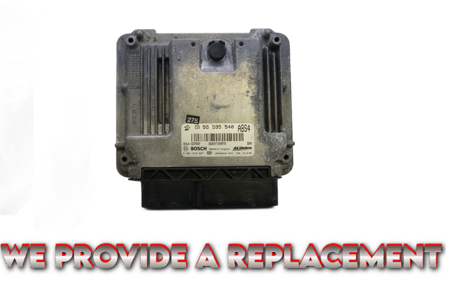 VAUXHALL ECU55595540 0281019867  PLUG AND PLAY(CLONING).