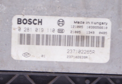 RENAULT MASTER MOVANO ECU 2.3 DCi 0281019110 237102265R