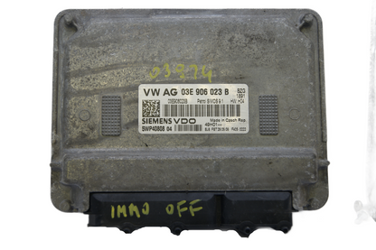 ECU 03E906023B SKODA FABIA VW POLO IMMO OFF PLUG & PLAY