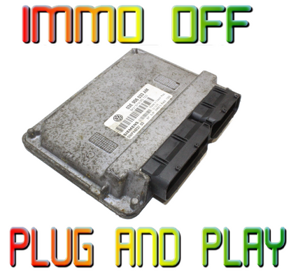 VW Audi Seat Skoda ECU 03E906033AM  5WP44237 03 Plug & Play IMMO OFF