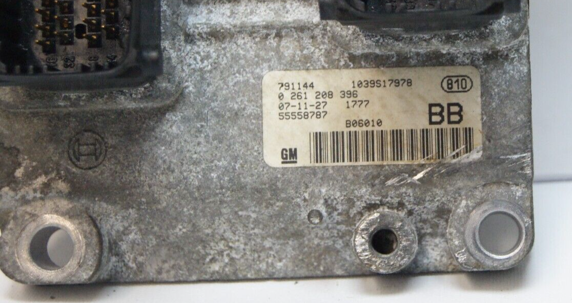 Vauxhall Opel Astra H 1.4 Z14XEP ECU 0261208396 55558787 BB RESET AND PIN.