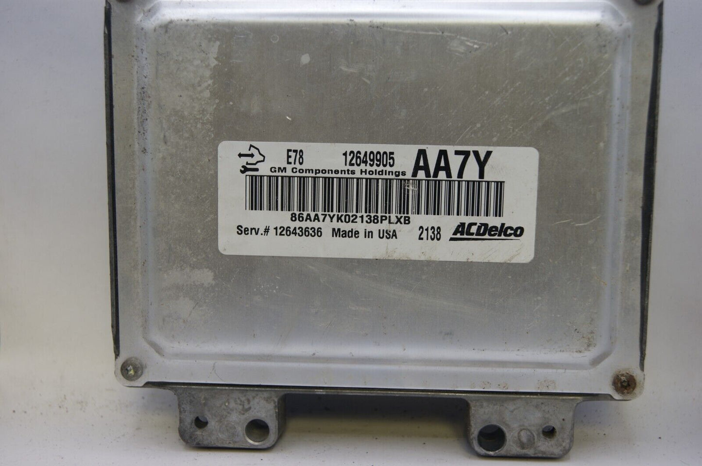 VAUXHALL CHEVROLET 12649905 AA7Y ECU  PLUG AND PLAY(CLONING).