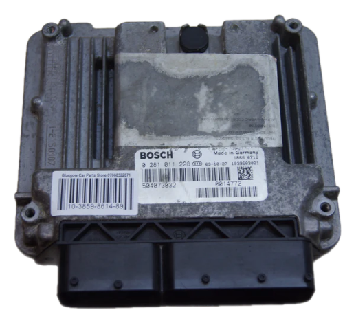 Iveco Daily 2.3 Engine Control Unit 0281011228 504073032 Virgin ecu