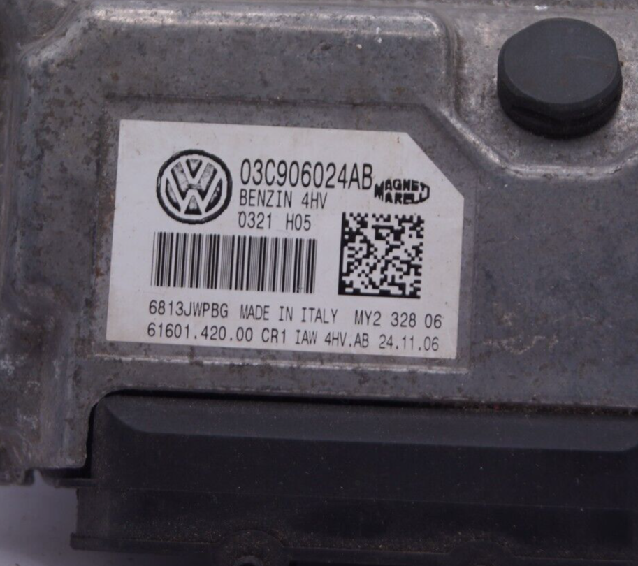 SKODA FABIA 1.4 ENGINE CONTROL UNIT ECU 03C906024AB