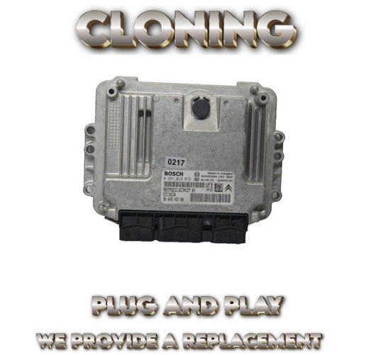 CITROEN PEUGEOT  ECU 0281013872/9664843780  PLUG AND PLAY  CLONING BY POST