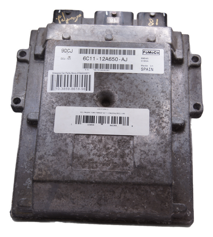 ECU ENGINE FORD TRANSIT 6C11-12A650-AJ 9DCJ