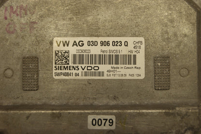 03D906023Q  ECU Audi VW Skoda Seat   IMMO OFF PLUG & PLAY.