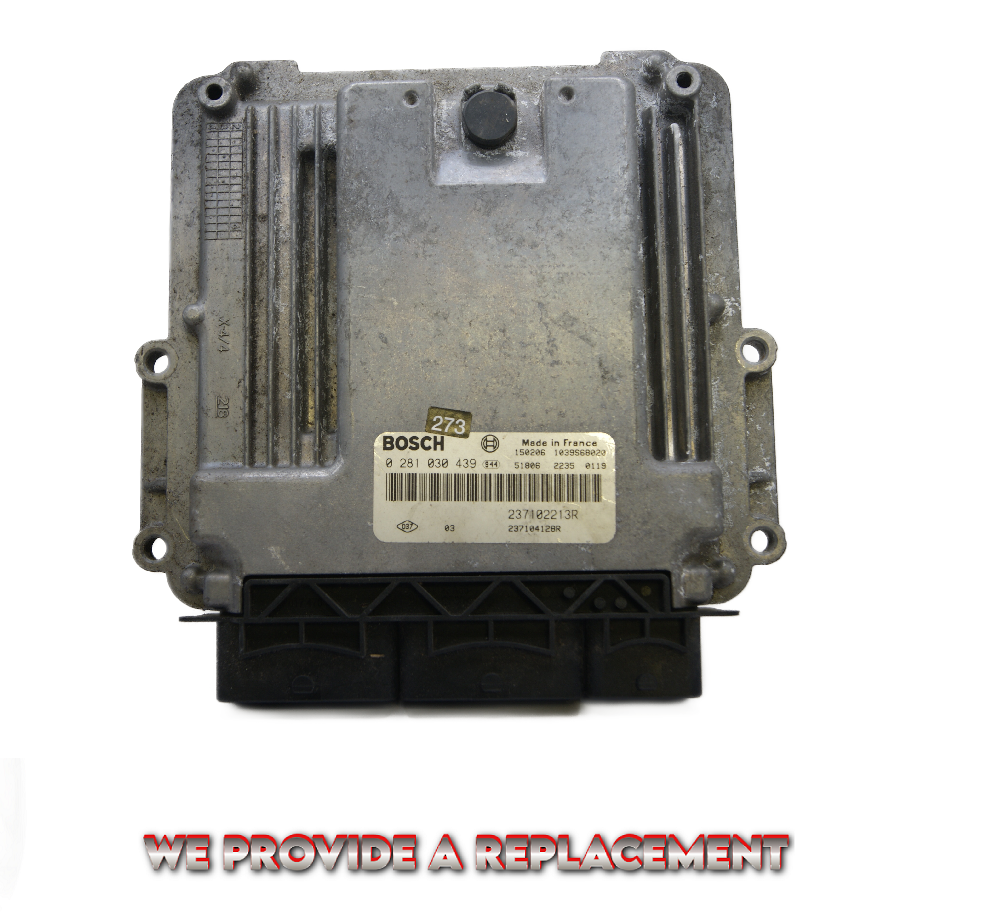 DACIA RENAULT 1.5 ECU 0281030439 237102213R PLUG AND PLAY(CLONING).