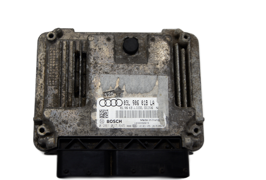 AUDI ENGINE CONTROL MODULE ECU  03L906018LA 0281017645  EC17C46