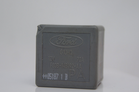 F80B14B192AA Ford Multi-Use 4-Pin Grey Relay 70A , 12v