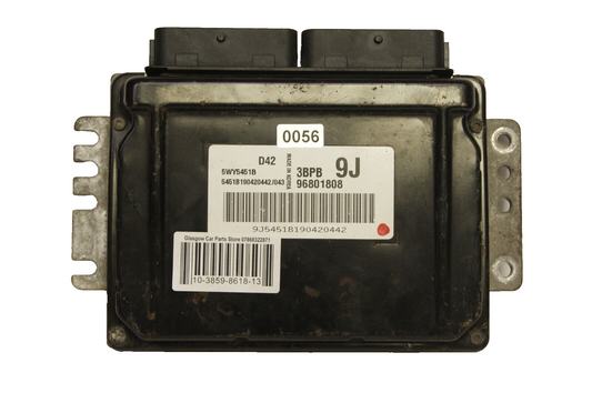 Daewoo Chevrolet Matiz engine ECU 96801808  PLUG AND PLAY (CLONING). - Glasgow Car Parts Store 
