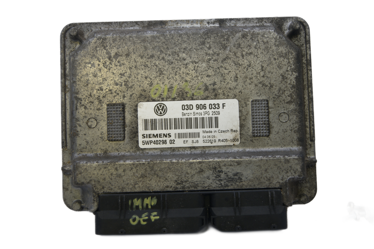 ECU 03D906033F VW POLO 1.2 IMMO OFF PLUG & PLAY