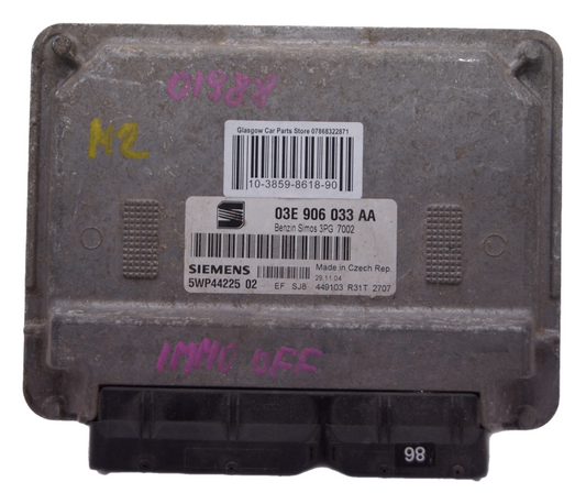 Products Seat VW 1.2 ECU 03E906033AA 5WP44225 02 Plug & Play Immo off