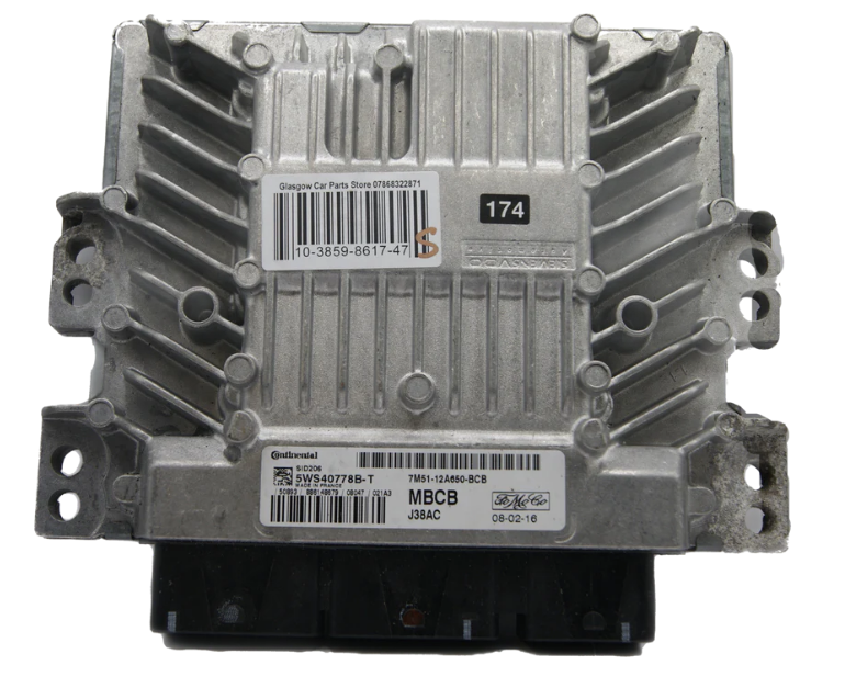 FORD FOCUS MK2 2008 1.8 TDCI DIESEL ENGINE ECU UNIT 7M51-12A650-BCB